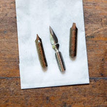 Vintage Aqua Dip Pen