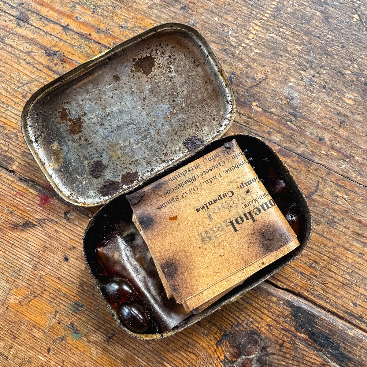 Bronchol Tin Alternative Sketchbook