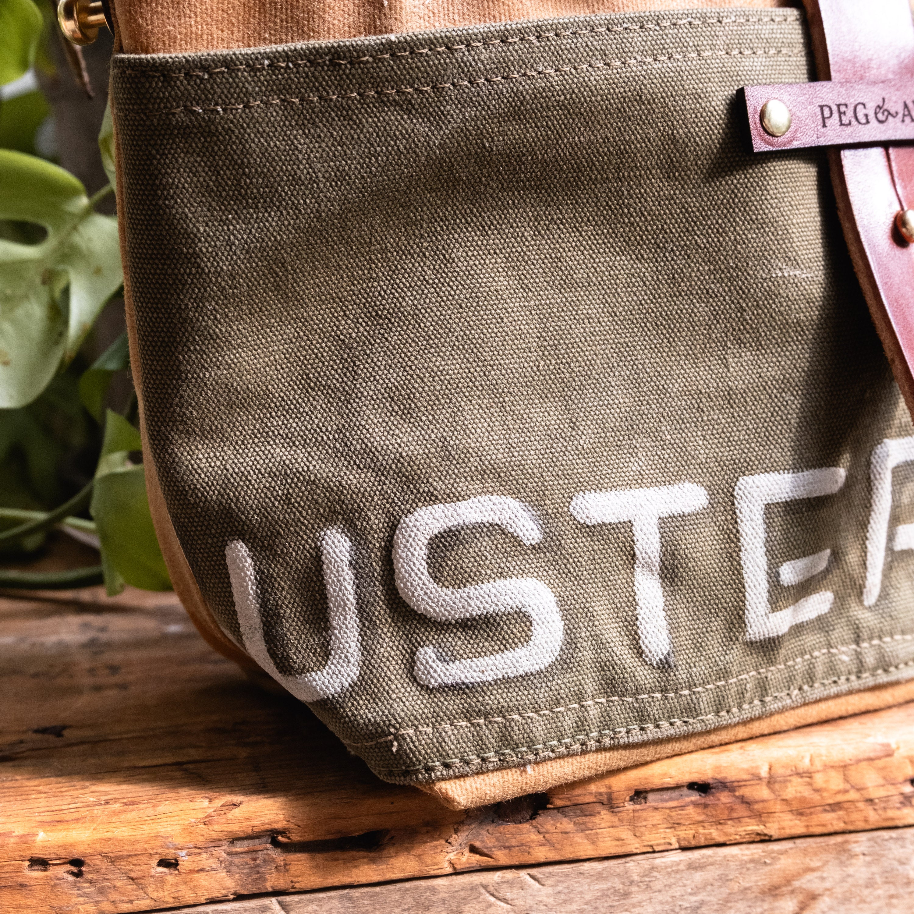 Mini Tote with Army Bag: Custer No. 1