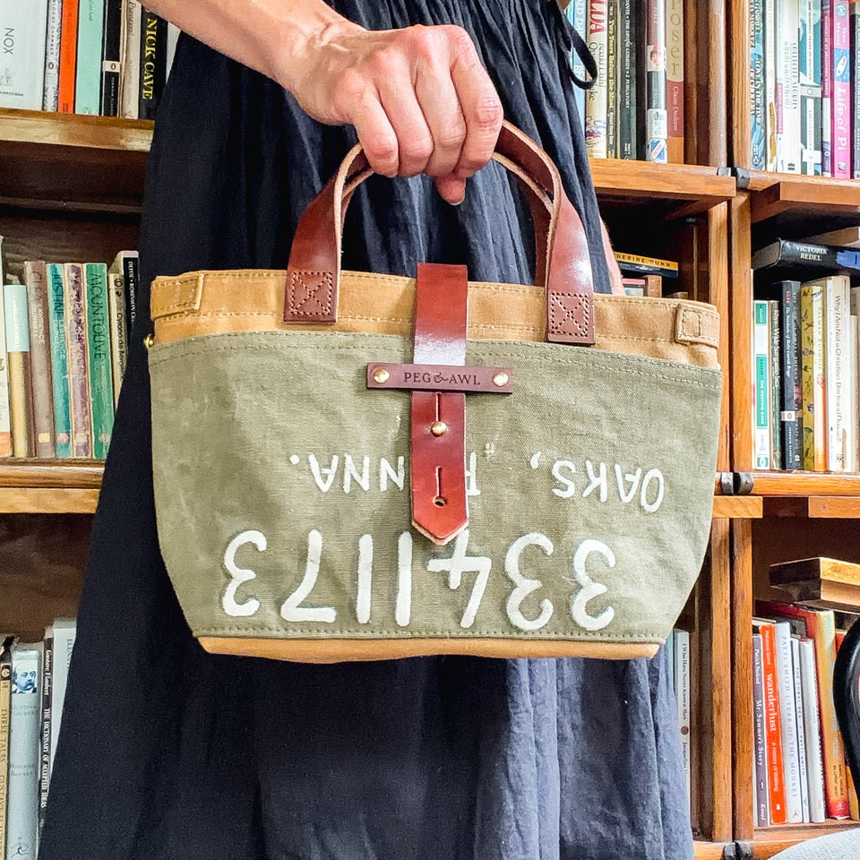 Mini Tote with Army Bag: Custer No. 5