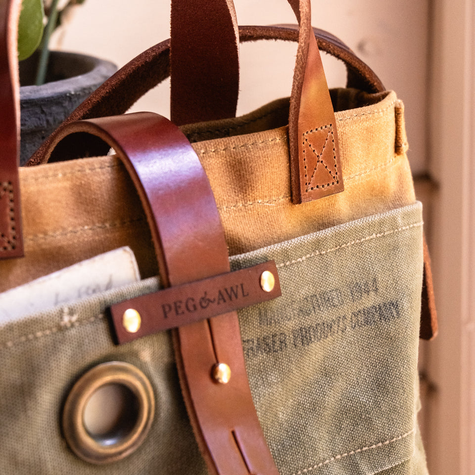 Mini Tote with Army Bag: Custer No. 7