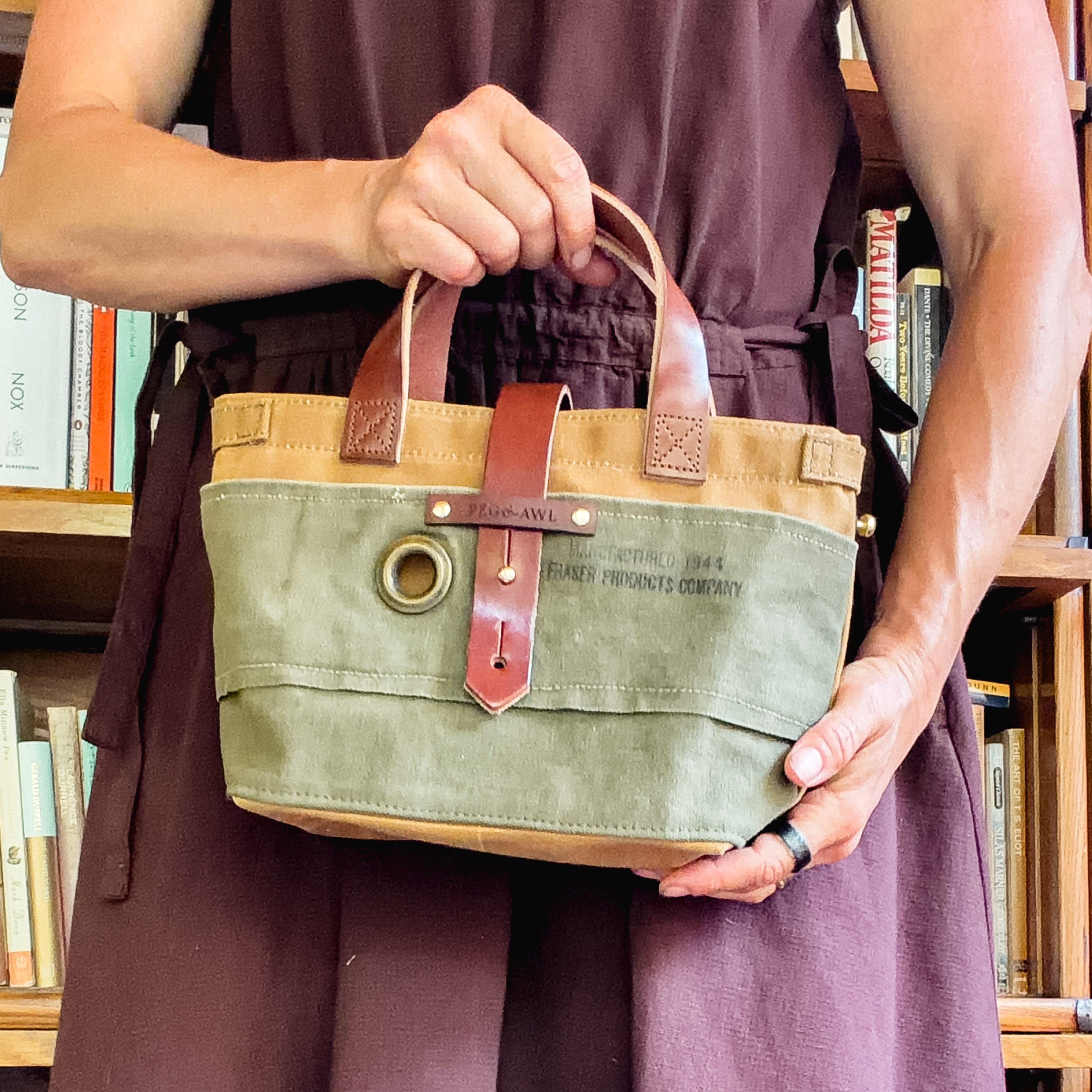 Mini Tote with Army Bag: Custer No. 7