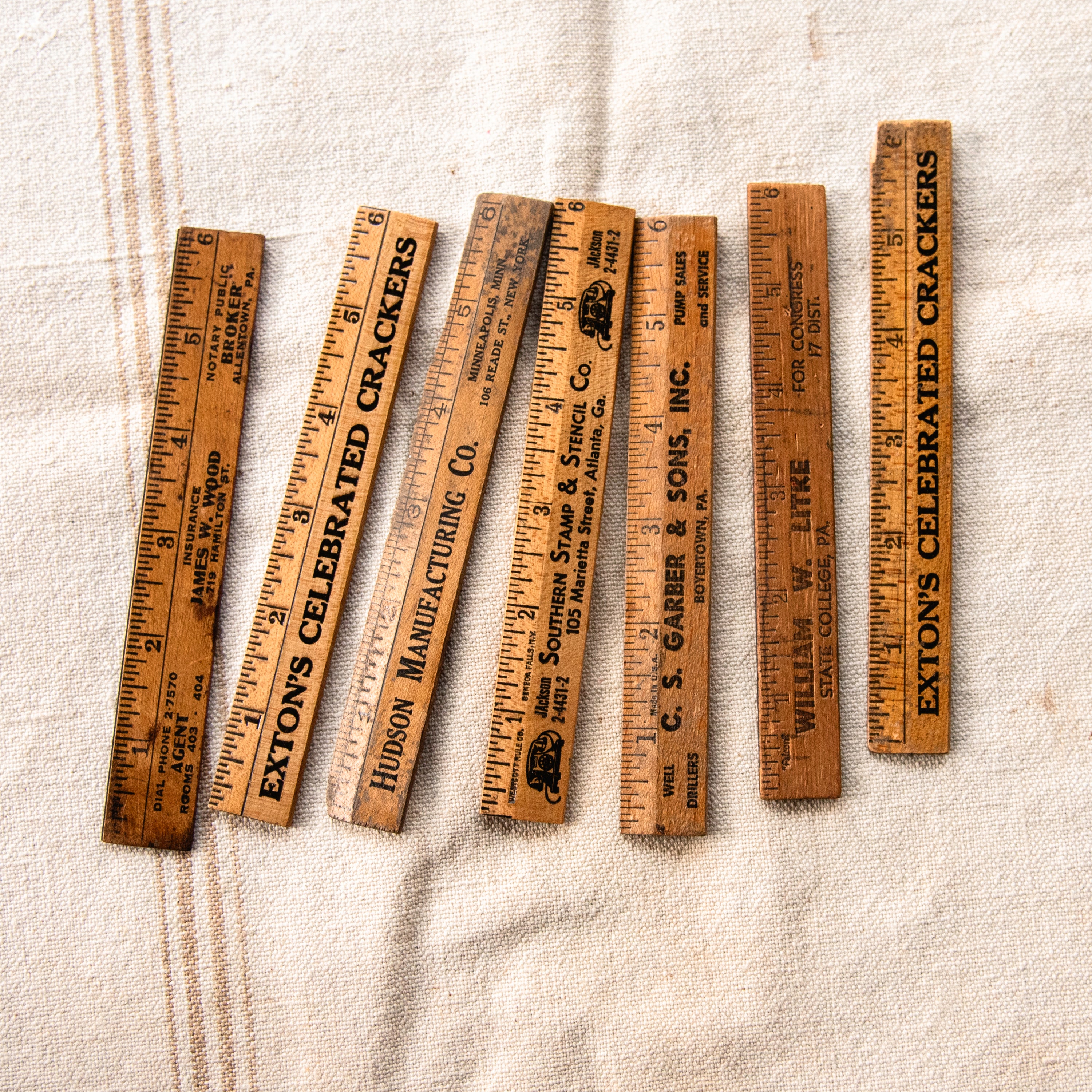 Wooden 6 Inch Ruler