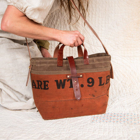 Standard Tote with Mid-Century U.S. Mailbag: U.S. Mail No. 2