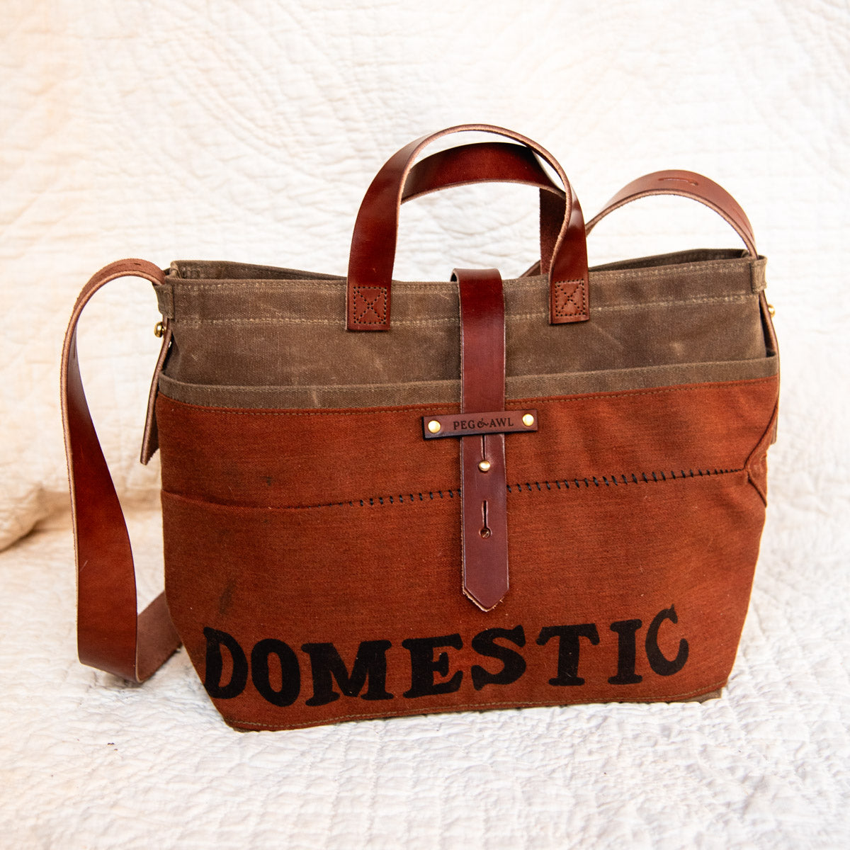 Standard Tote with Mid-Century U.S. Mailbag: U.S. Mail No. 3