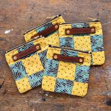 Custom Pouch with Antique Quilt Block: Nei