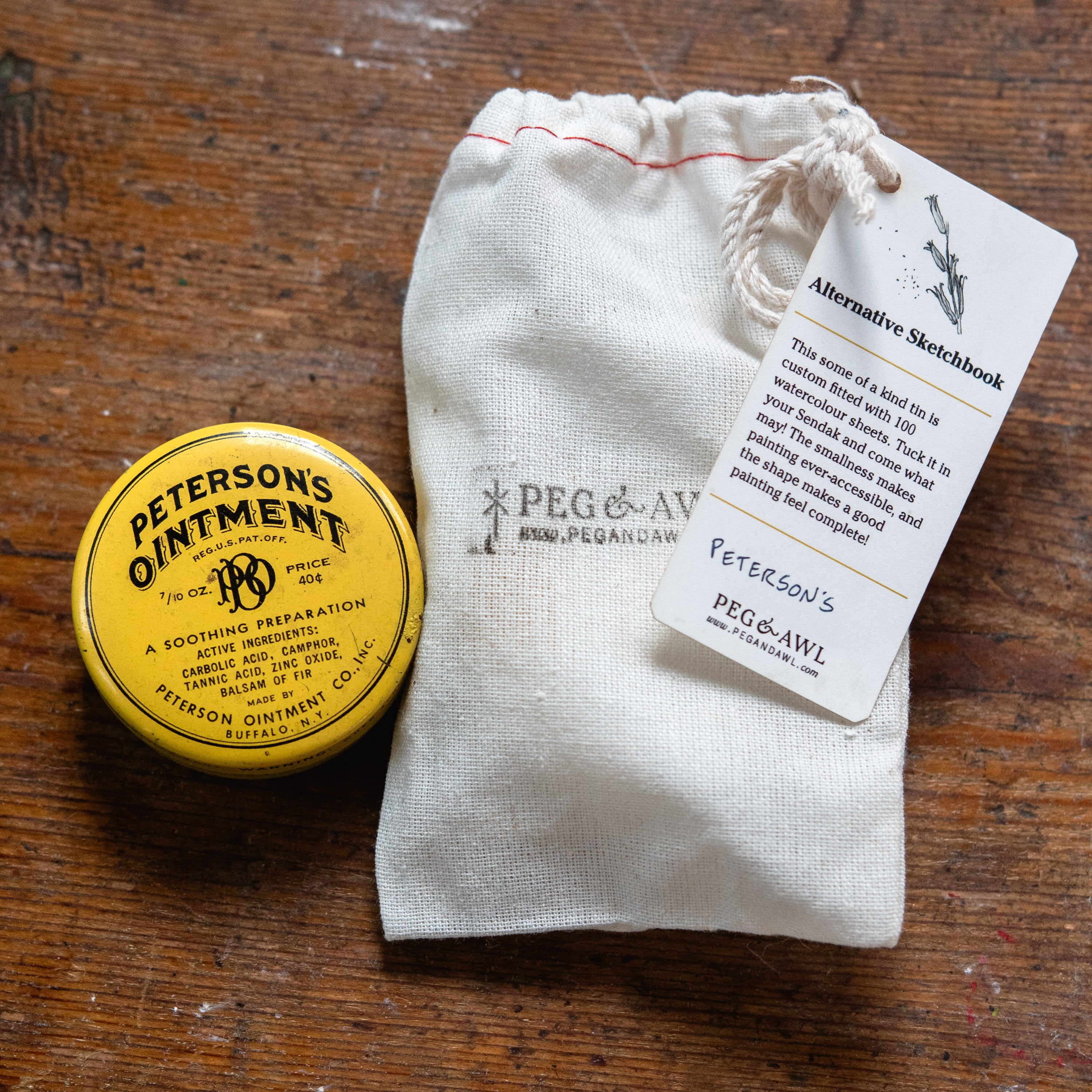 Peterson’s Ointment Alternative Sketchbook