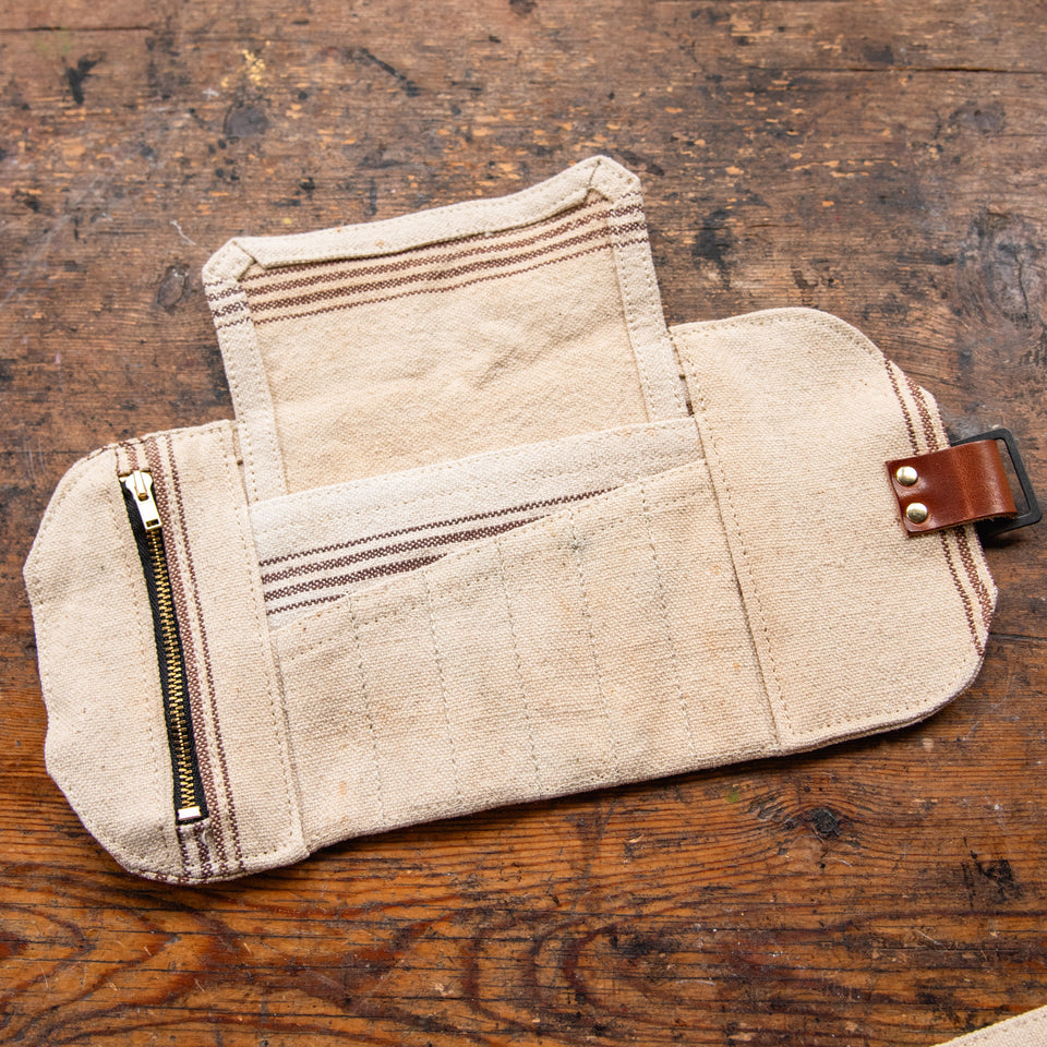 Sendak Nutshell with Antique Grain Sack: No. 1