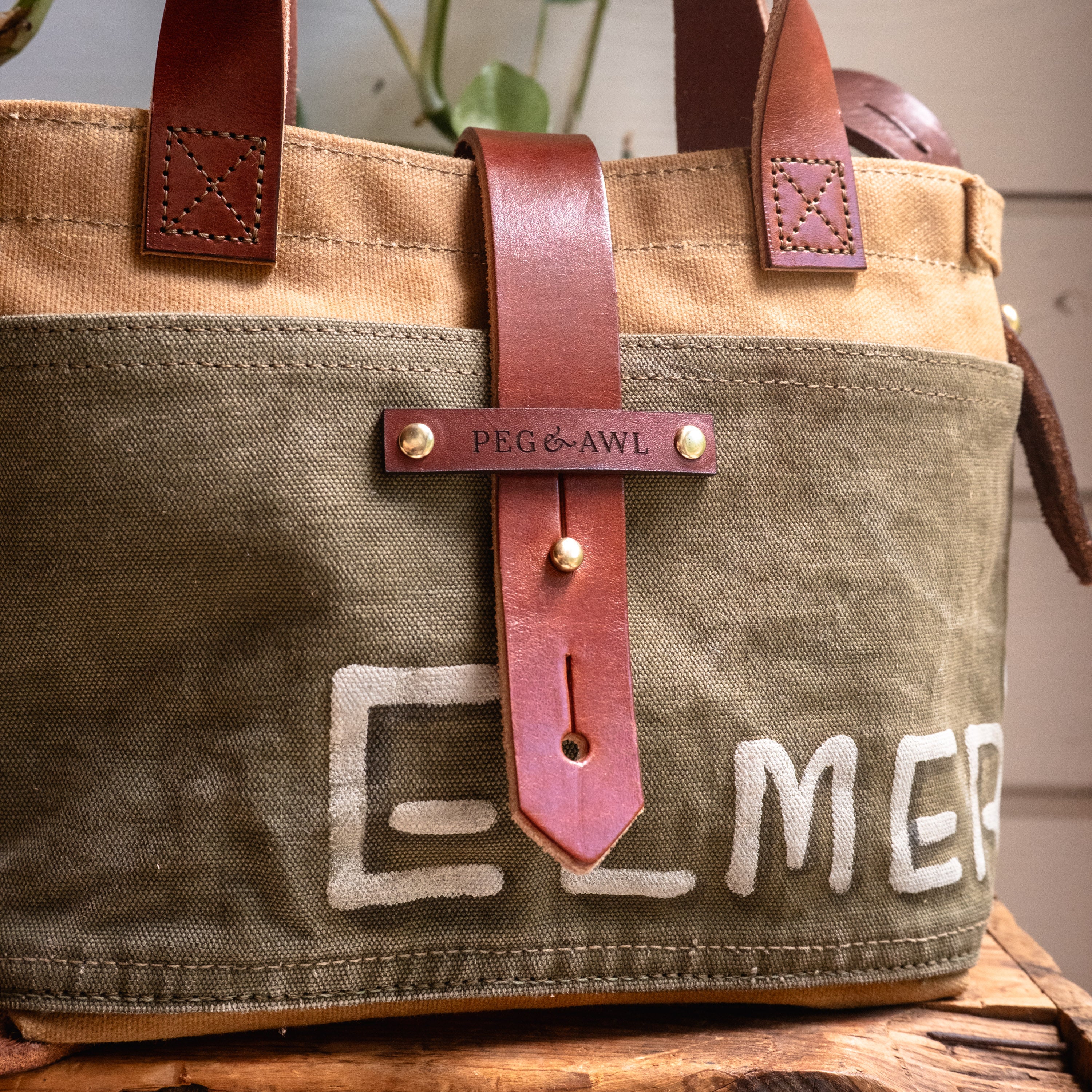 Mini Tote with Army Bag: Custer No. 6