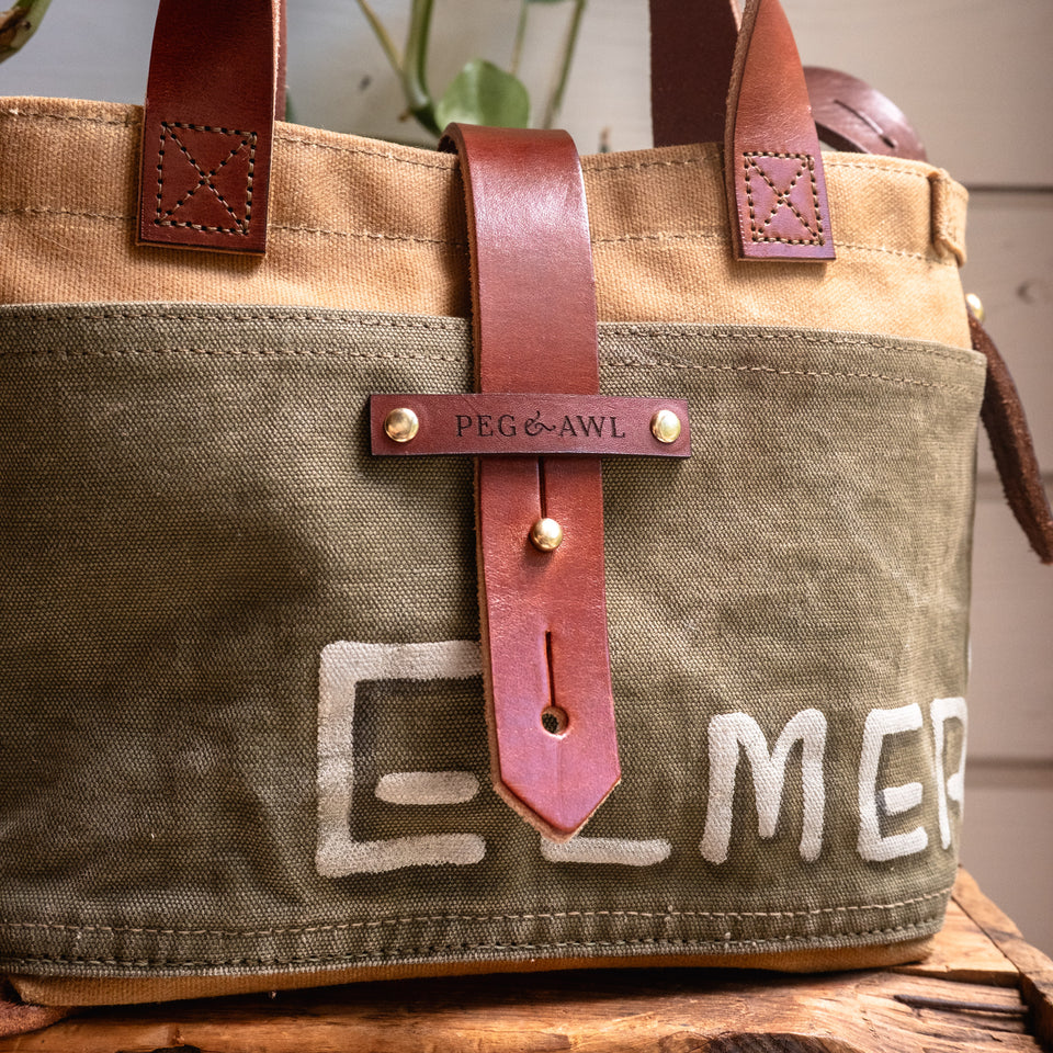 Mini Tote with Army Bag: Custer No. 6