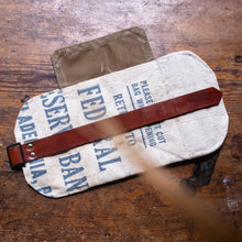 Sendak Nutshell with Vintage Bank Bag: Federal Blue