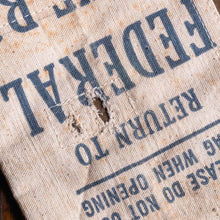 Sendak Nutshell with Vintage Bank Bag: Federal Blue