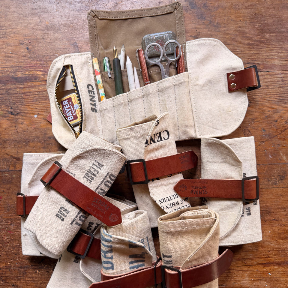 Sendak Nutshell with 1970s US Mint Bank Bags