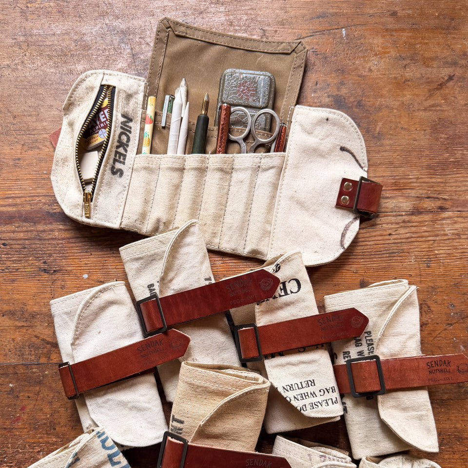 Sendak Nutshell with 1970s US Mint Bank Bags