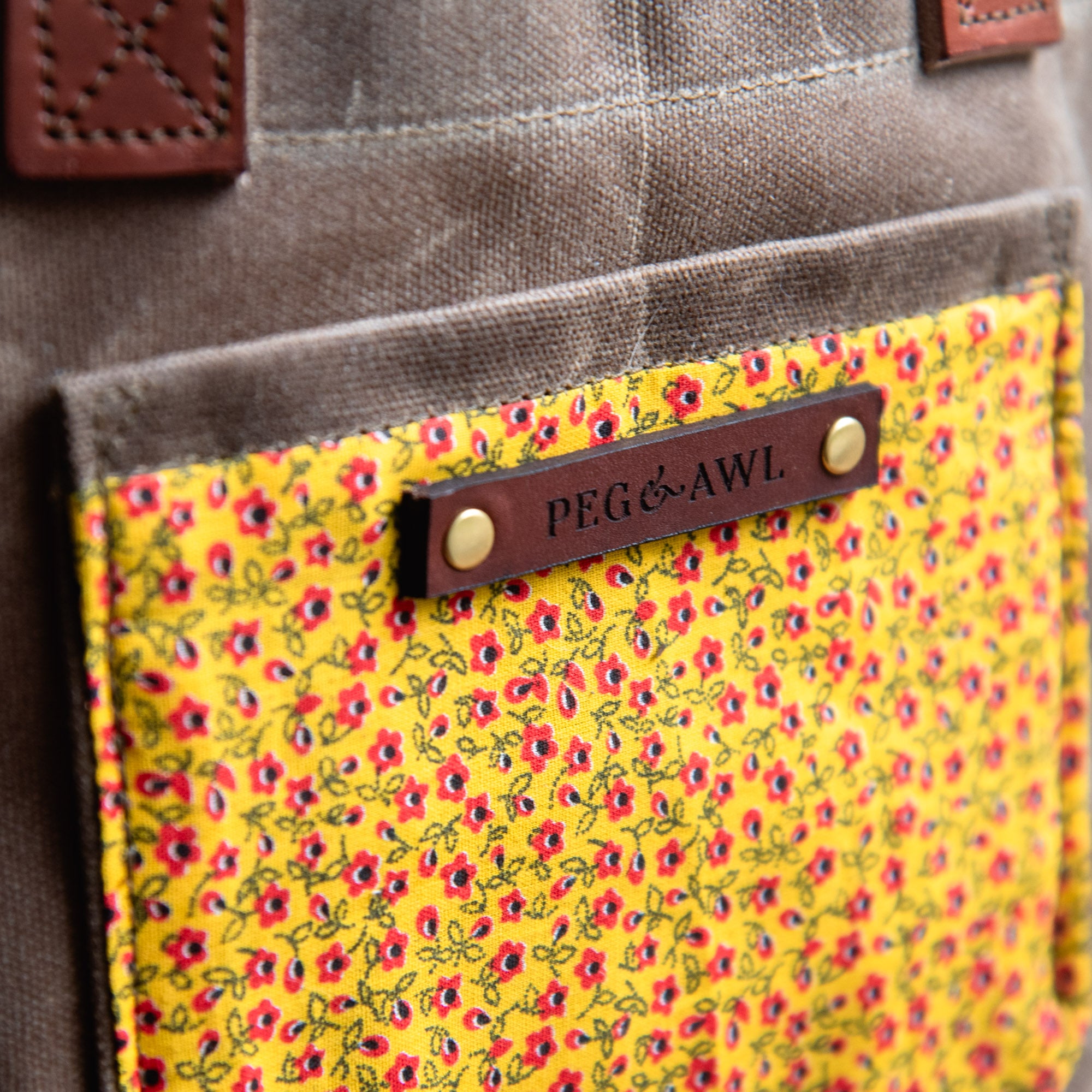 Pipit Tote with 1960s Cotton: Thea