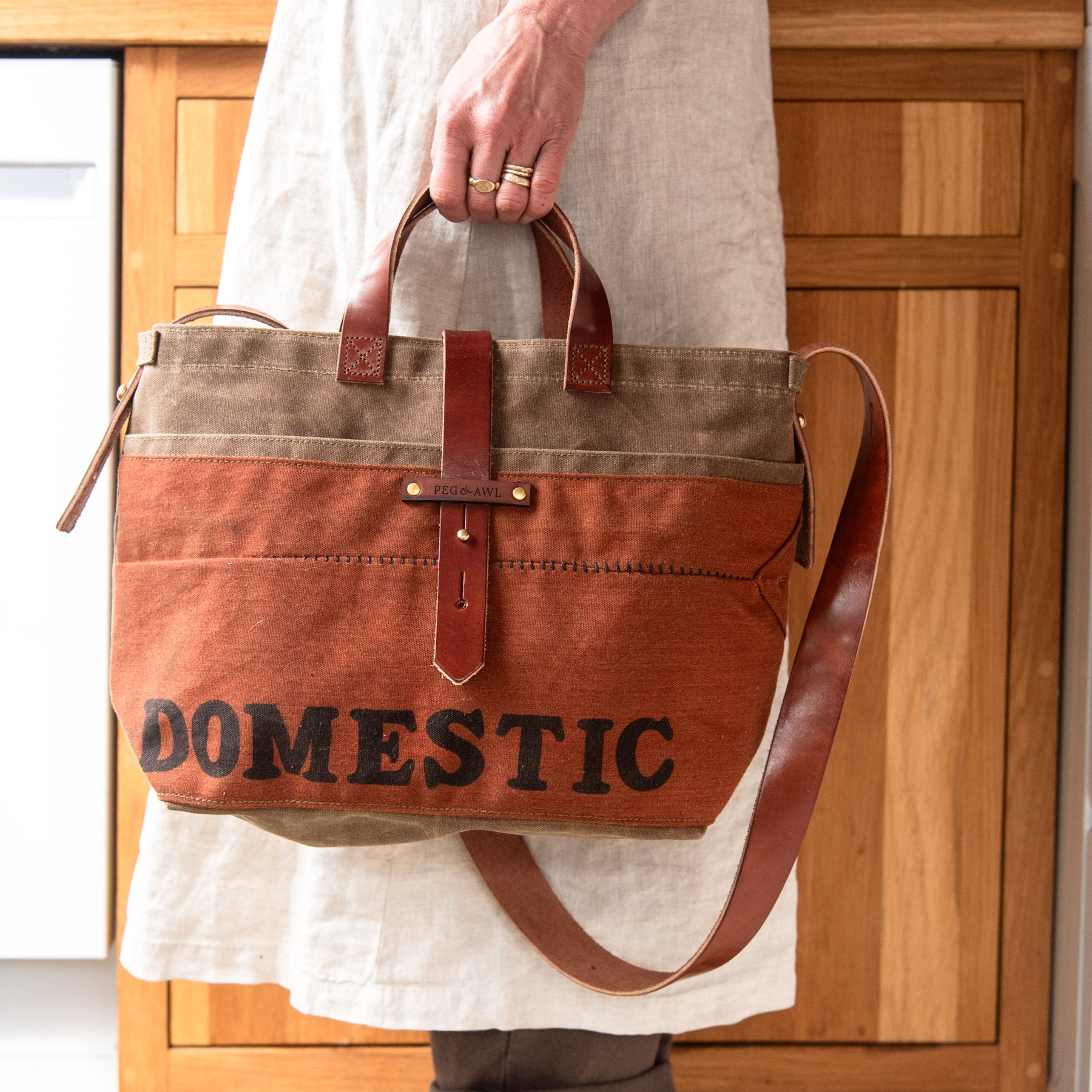Standard Tote with Mid-Century U.S. Mailbag: U.S. Mail No. 3