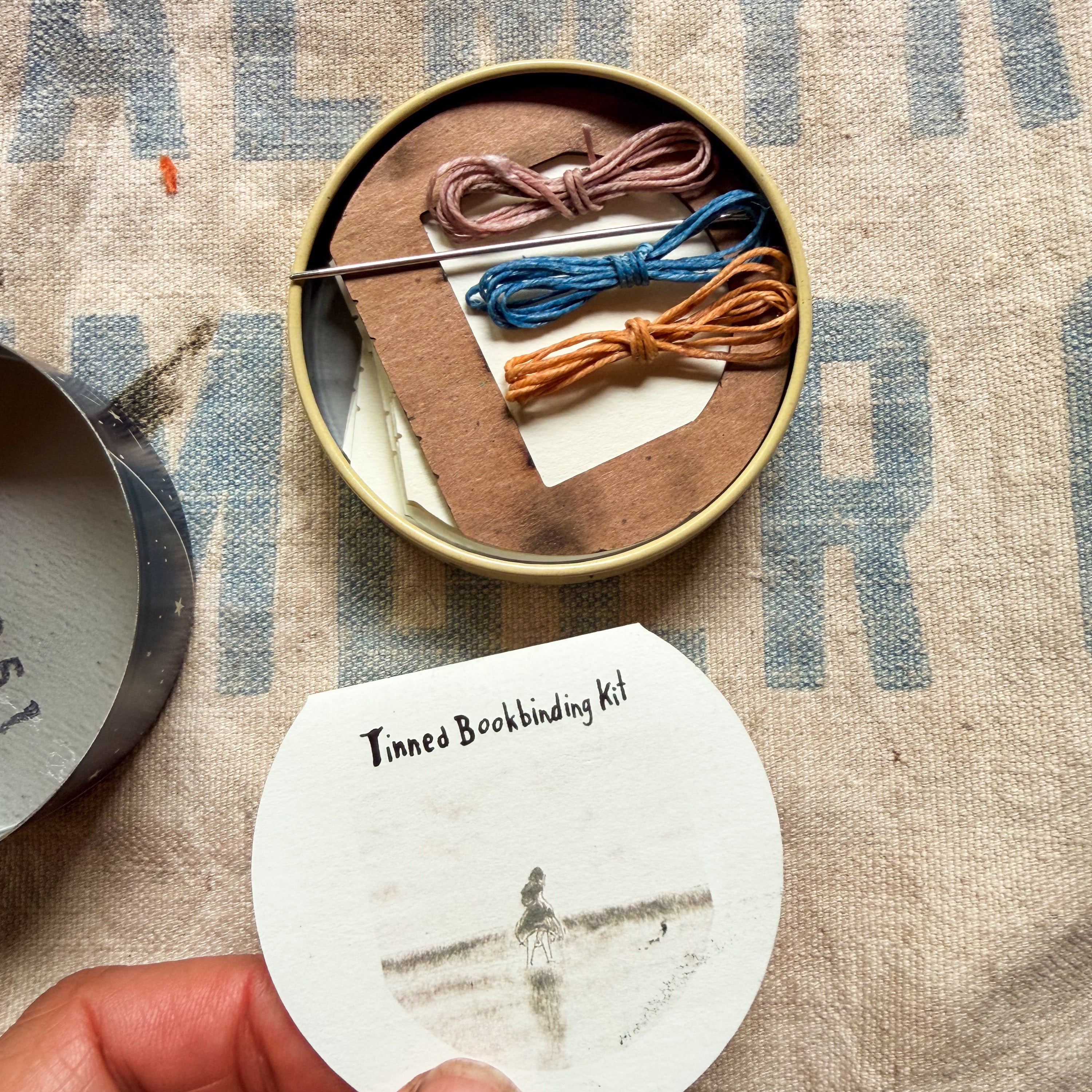 Typewriter Tinned Bookbinding Kit: Diana