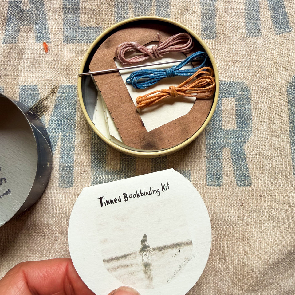 Typewriter Tinned Bookbinding Kit: Dragon