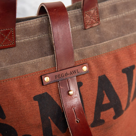 Standard Tote with Mid-Century U.S. Mailbag: U.S. Mail No. 1