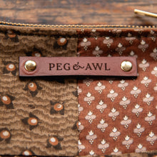 Custom Pouch with Late 1800s - Early 1900s Orphan Quilt Block: Leslie