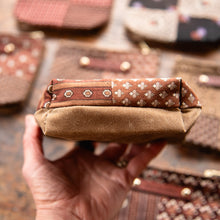 Custom Pouch with Late 1800s - Early 1900s Orphan Quilt Block: Leslie