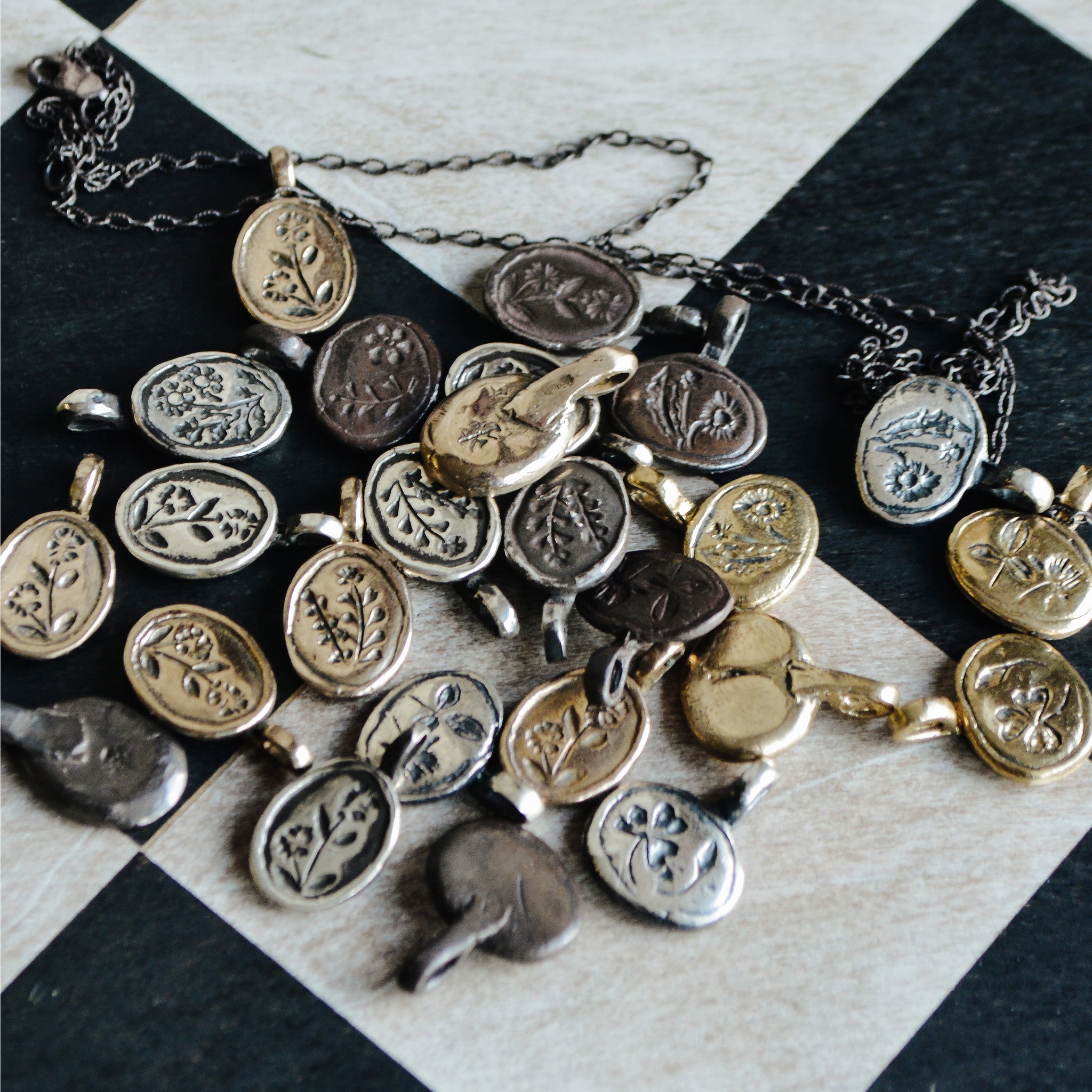 Shepherd’s Purse Botanical Necklace