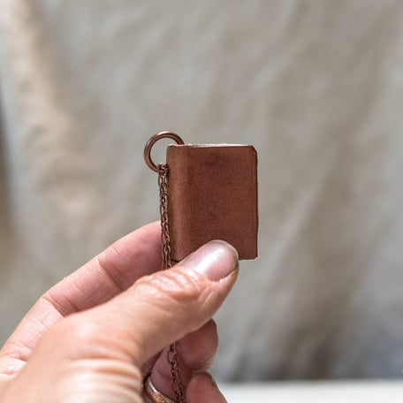 /Book Size|Chain Metal-Large|Copper