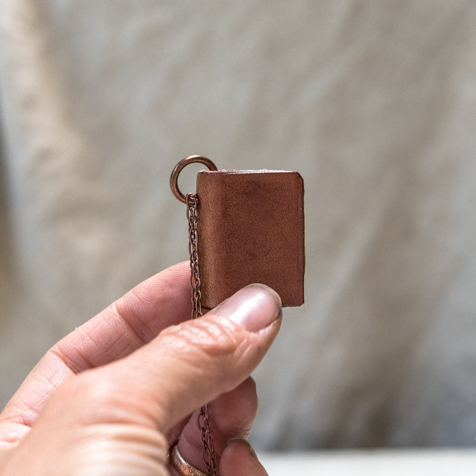 /Book Size|Chain Metal-Large|Copper