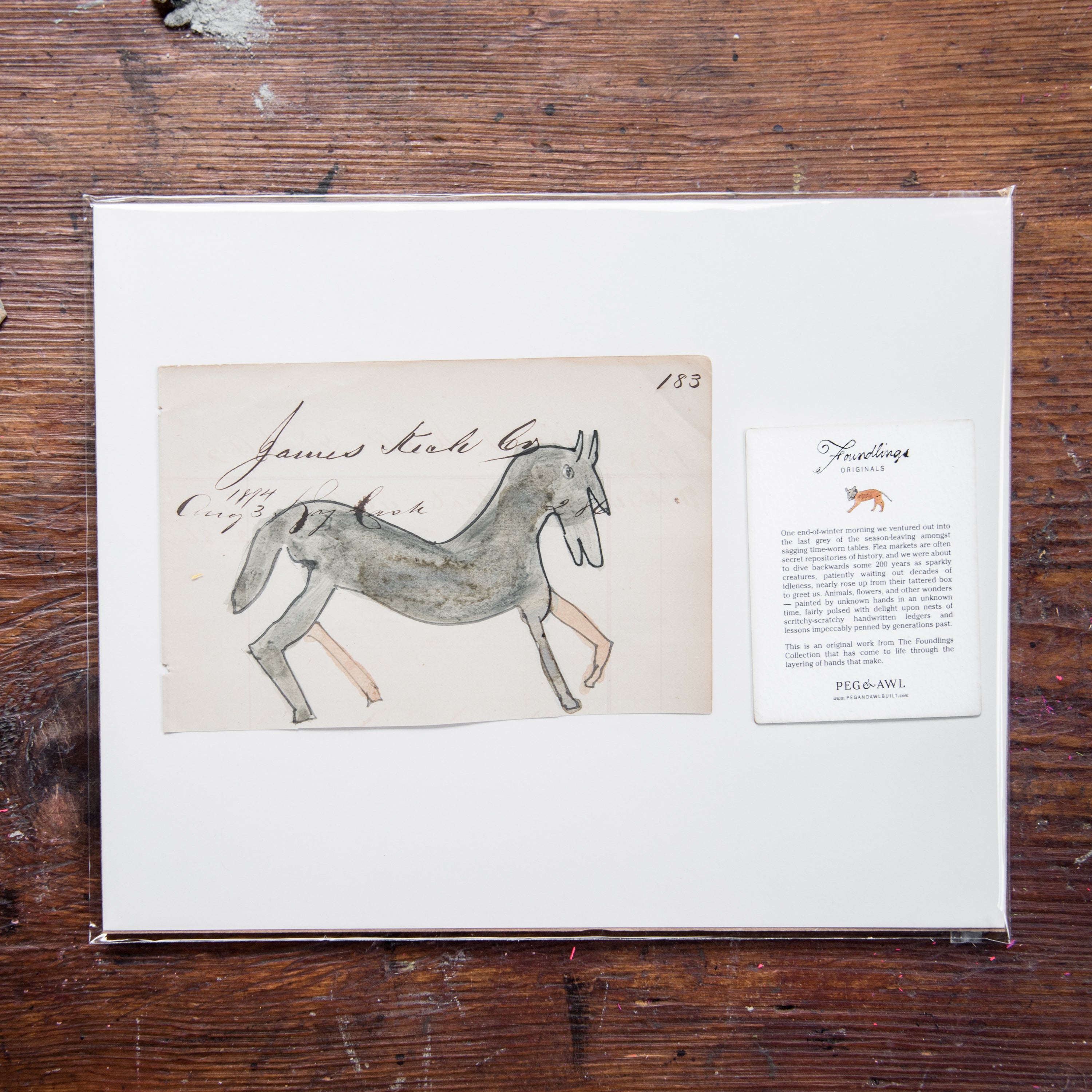 Foundlings Original Art: Ludwig
