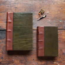 Carson Hand-Bound Leather Tome (Green)
