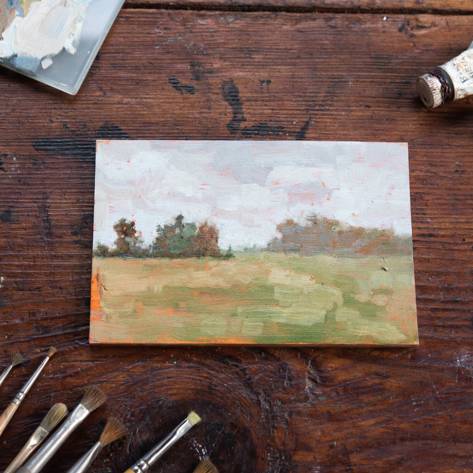 Original Plein Air Painting by Walter Kent: Okehocking, 2021