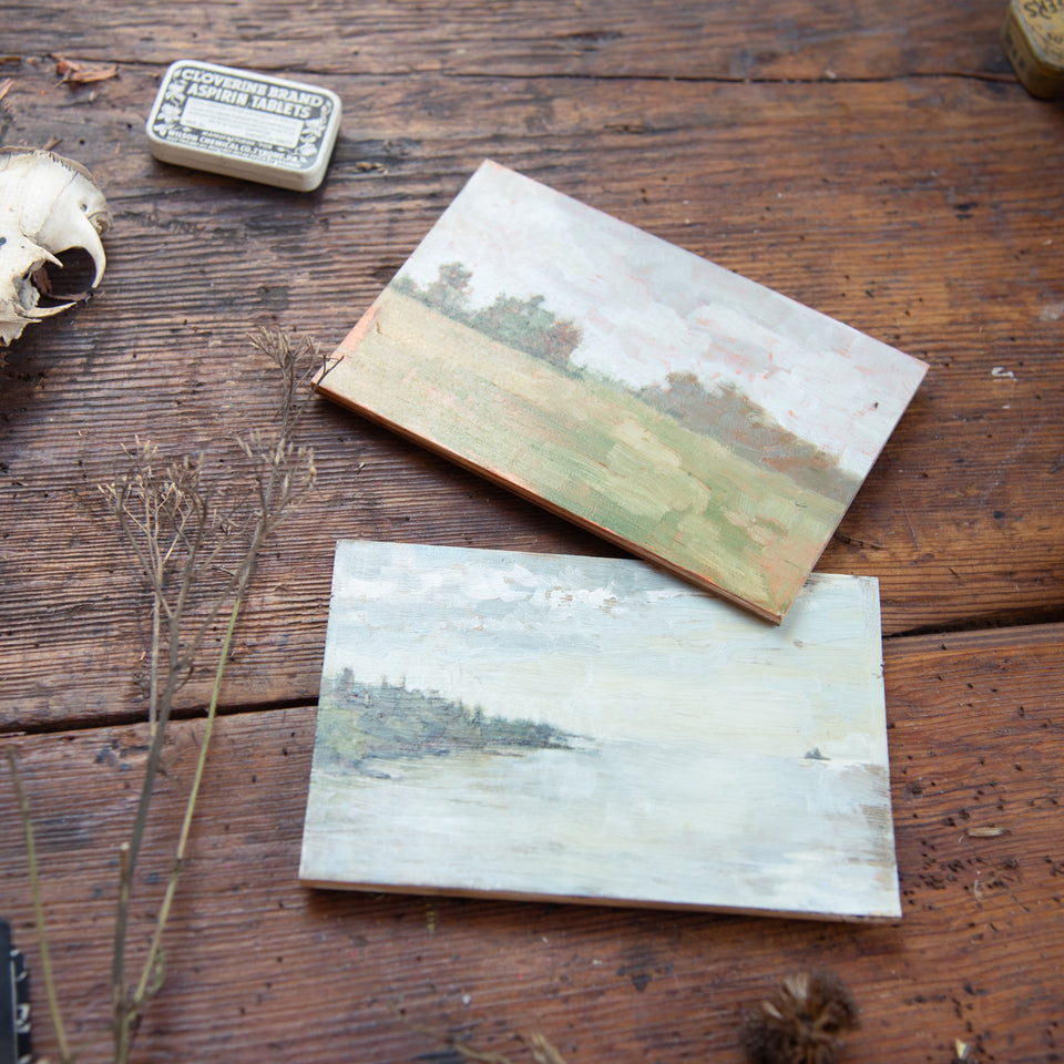 Original Plein Air Painting by Walter Kent: Okehocking, 2021