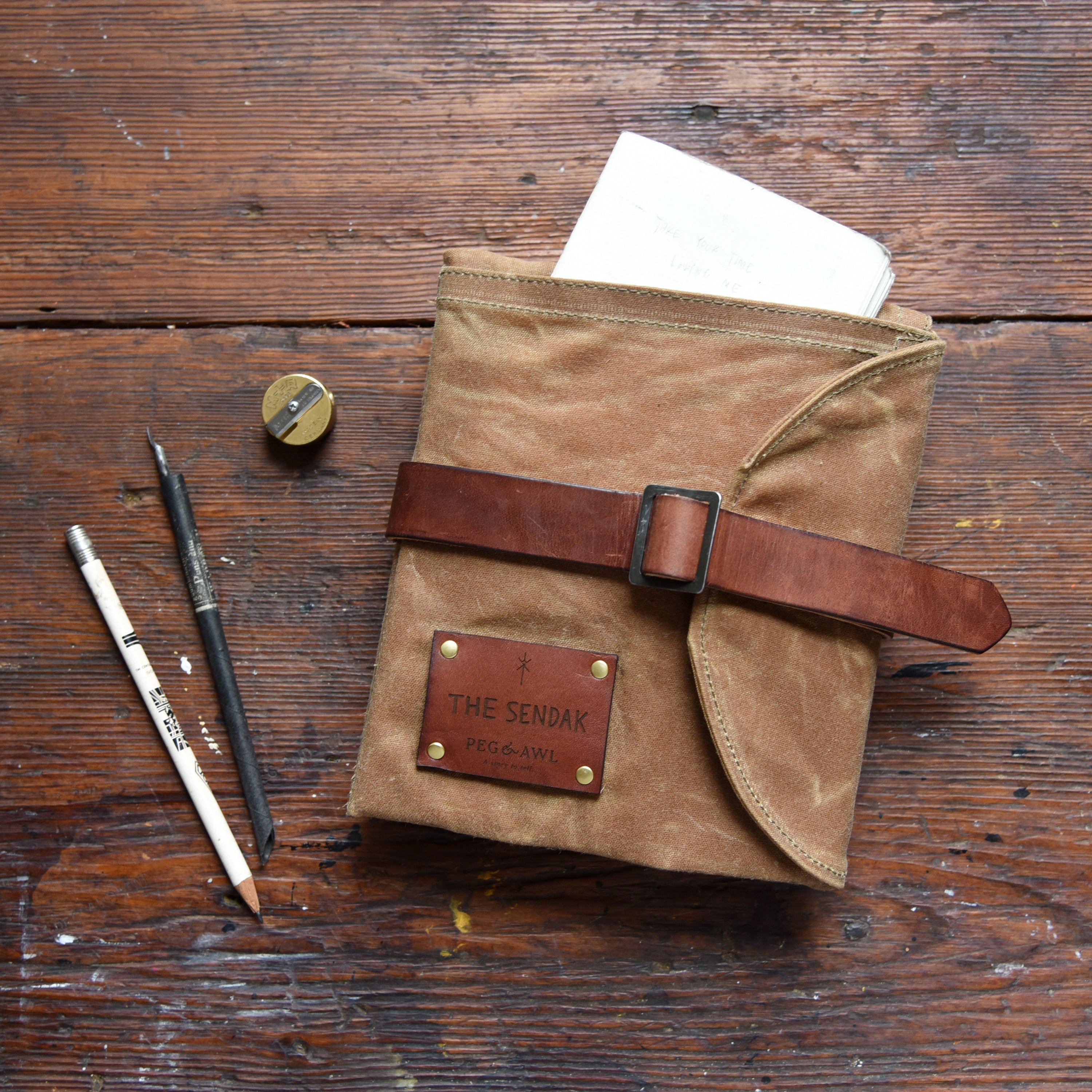 /Color-Spice with Brown Leather